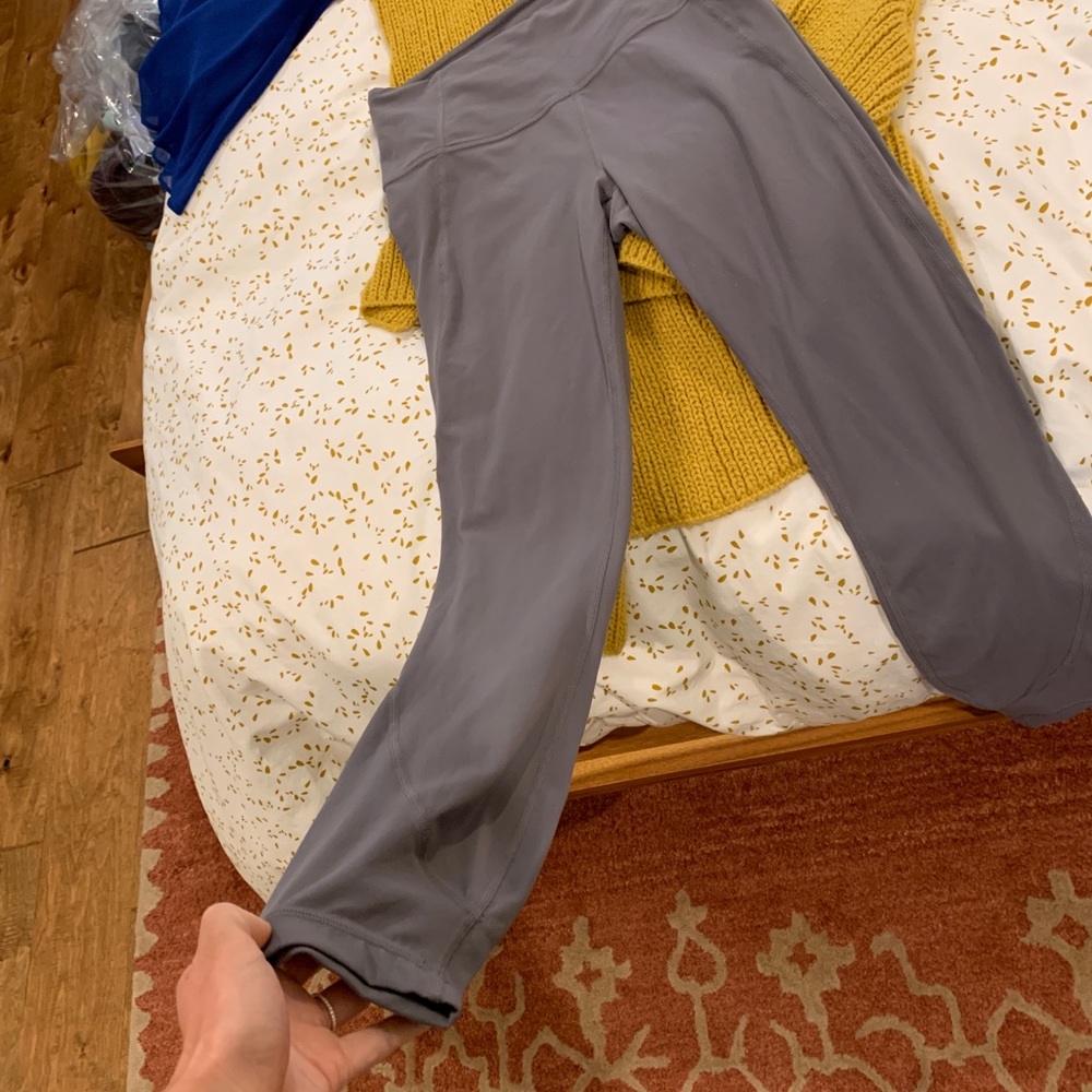 Grey athlete yoga pants size M